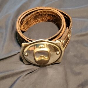 42" Belt Buckle With Bottle Cap Opener
